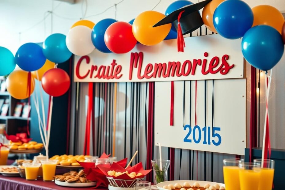 decoração de formatura personalizada