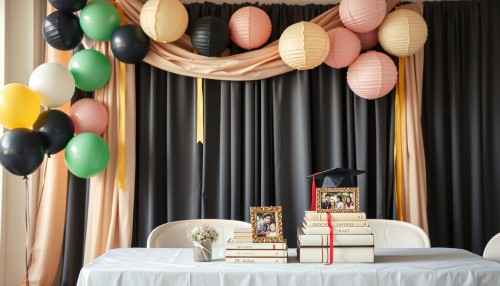 decoração econômica para formatura