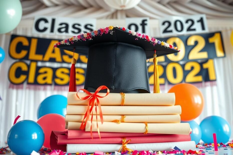 elementos decorativos para formatura